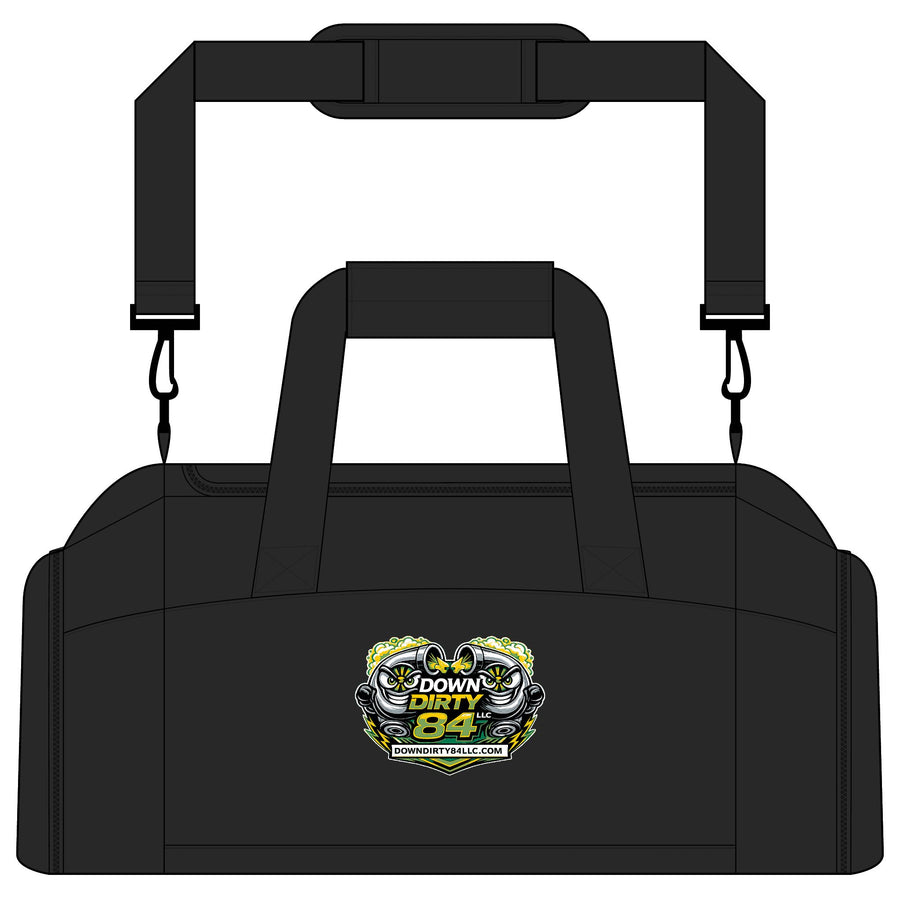 Down Dirty 84 Racing Logo Gym Bag
