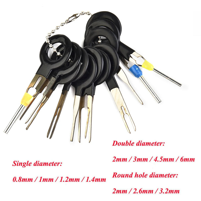 11-Piece Automotive Terminal-Pin Extractor Kit