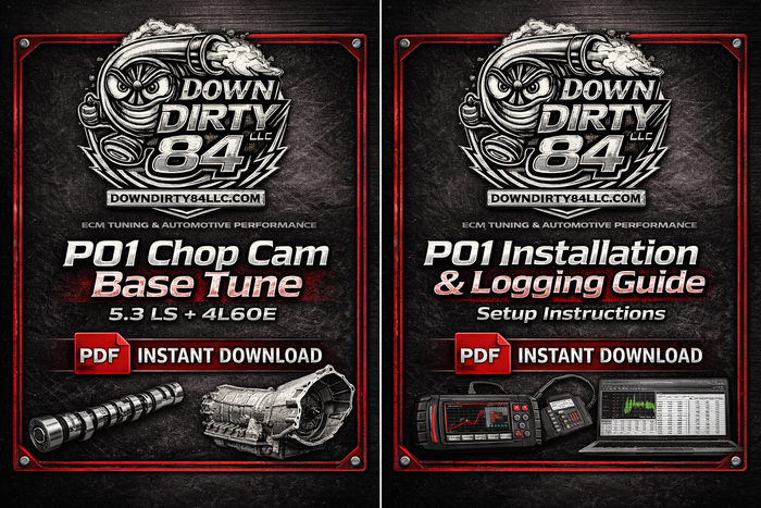 P01 5.3L LS Chop Cam + 4L60E Base Tune