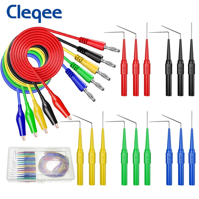 30-piece automotive multimeter back-probe and test-lead kit