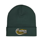 Down Dirty 84 Embroidered Knit Beanie