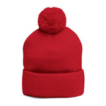 Down Dirty 84 Pom-Pom Knit Beanie