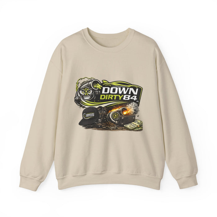 DD84 performance heavy blend crewneck front view