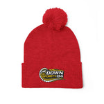 Down Dirty 84 Pom-Pom Knit Beanie