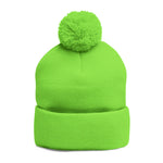 Down Dirty 84 Pom-Pom Knit Beanie