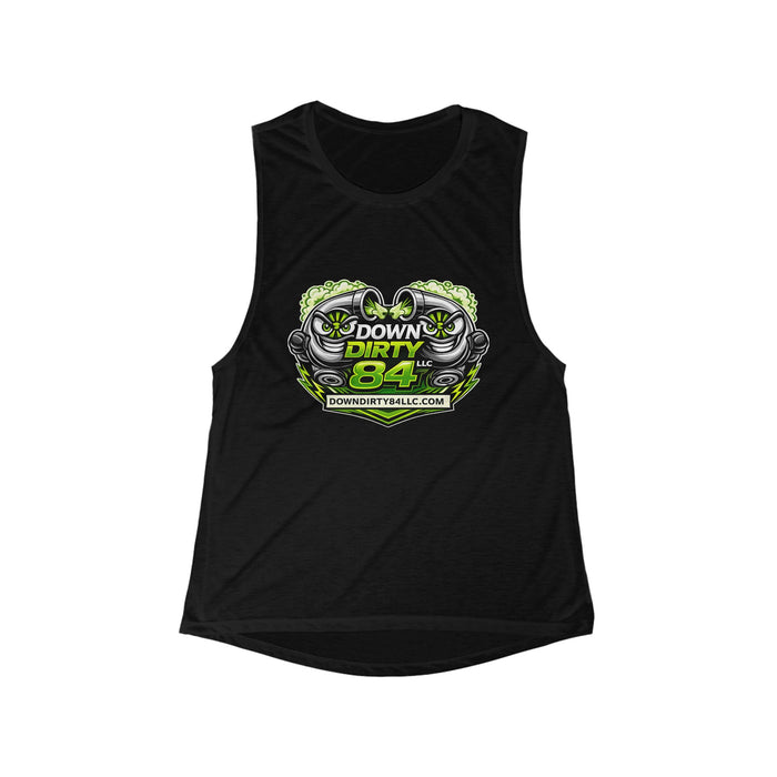 Down Dirty 84 Women’s Flowy Scoop Muscle Tank