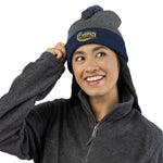 Down Dirty 84 Pom-Pom Knit Beanie