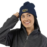 Down Dirty 84 Pom-Pom Knit Beanie