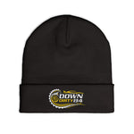 Down Dirty 84 Embroidered Knit Beanie
