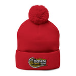 Down Dirty 84 Pom-Pom Knit Beanie