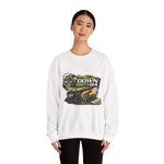 Maroon DD84 performance crewneck sweatshirt