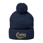 Down Dirty 84 Pom-Pom Knit Beanie