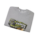 Red DD84 performance crewneck sweatshirt