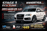 2013 Audi Q5 3.0T Stage 1 ECU Tune — Simos 8.5