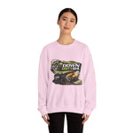 Black DD84 performance crewneck sweatshirt
