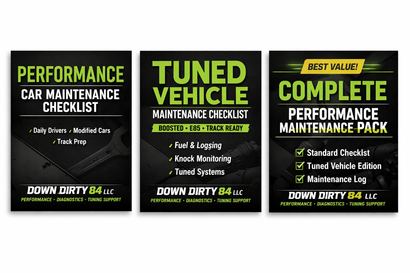 DD84 Tuned Vehicle Maintenance Checklist PDF