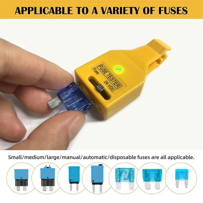 Automotive blade-fuse tester and puller