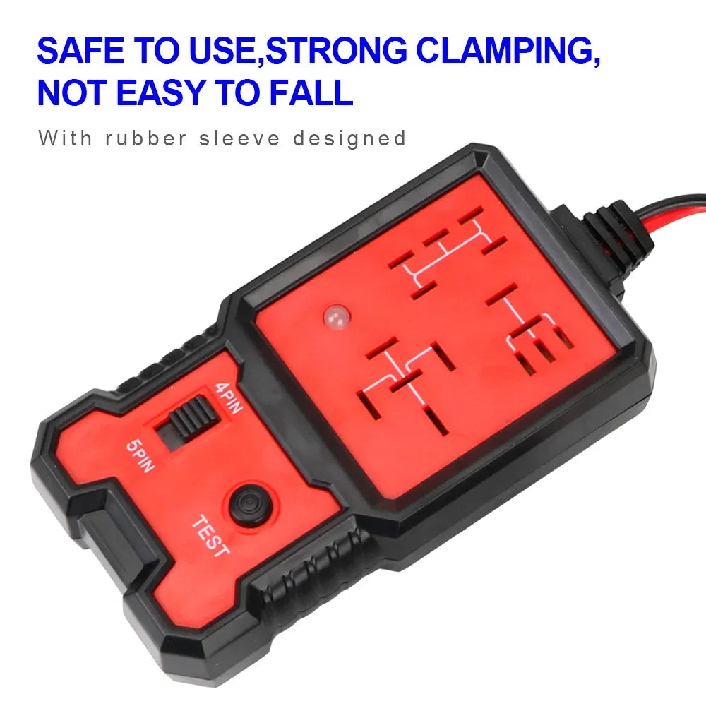 12V Automotive Relay Tester — 4/5-Pin
