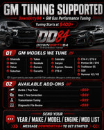 Down Dirty 84 GM tuning supported models graphic