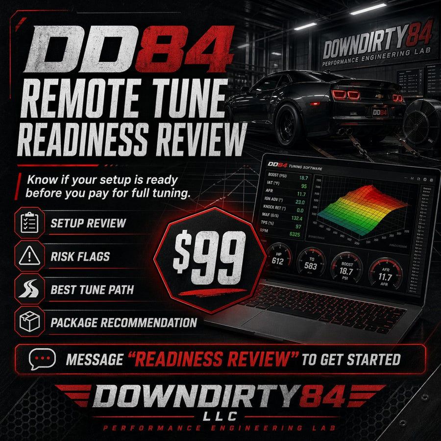 Check Engine / No-Tune Diagnostic Deposit